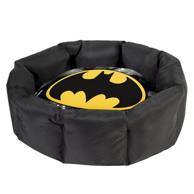 Лежанка для собак WAUDOG Relax, рисунок "Бэтмен 2", со сменной подушкой, L, Ш 49 см, Дл 49 см, В 20 см 226-0151 фото