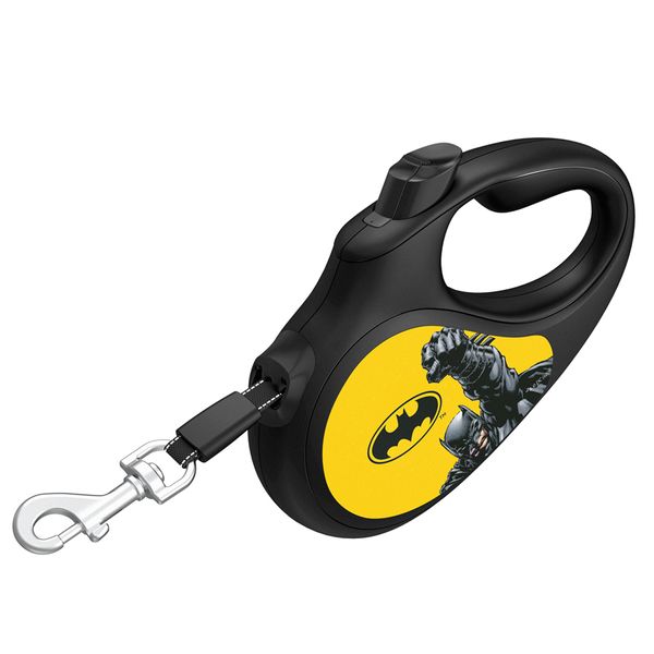 Повідець-рулетка для собак WAUDOG R-leash, "Бетмен Жовтий" 8123-1002-01 фото