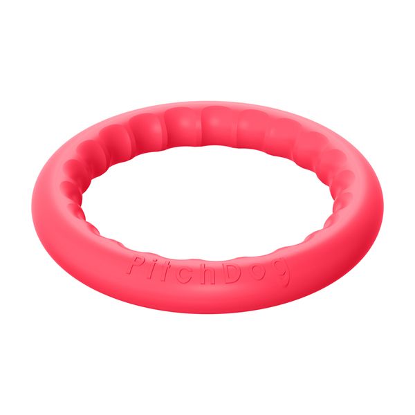 Кольцо для апортировки PitchDog диаметр 28 см, розовый 62387 фото