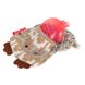 Игрушка для собак Сова с пищалкой GiGwi Plush, текстиль, 10 см 75036 фото 3