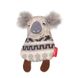 Игрушка для собак Коала с пищалкой GiGwi Plush, текстиль, 10 см 75012 фото 1