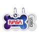 Адресник для собак и котов металлический WAUDOG Smart ID c QR паспортом, "NASA21" 0640-0148 фото 1