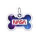 Адресник для собак и котов металлический WAUDOG Smart ID c QR паспортом, "NASA21" 0640-0148 фото 2