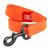 Поводок для собак водостойкий WAUDOG Waterproof, оранжевый, длина 122 см 27274 фото
