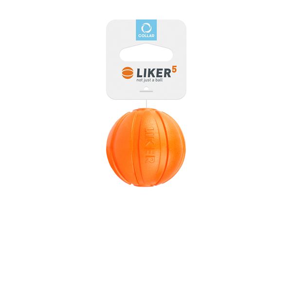 LIKER 5 - мячик для щенков и собак мелких пород 6298 фото