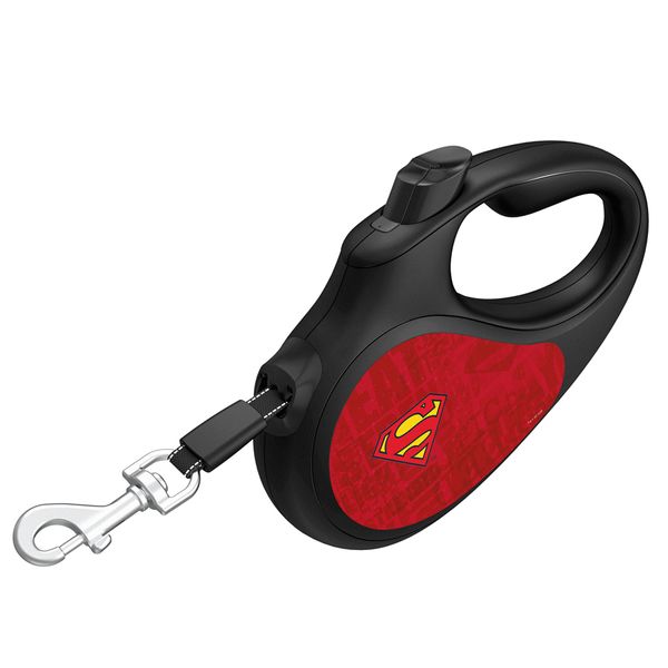 Поводок-рулетка для собак WAUDOG R-leash, "Супермен Лого Красный" 8123-1007-01 фото