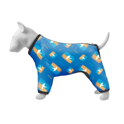Ветровка для собак WAUDOG Clothes, рисунок "Флаг", XS30, В 43-45 см, С 27-30 см 5330-0229 фото