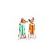 Двусторонняя курточка для собак AiryVest Lumi салатово-оранжевая (светится в темноте) 2112 фото 4