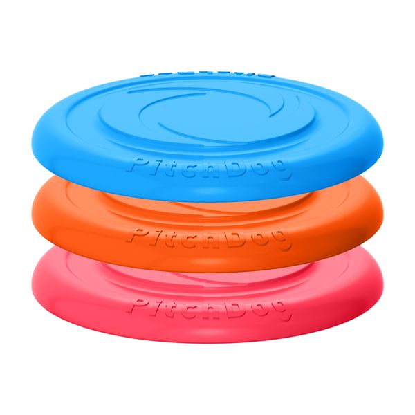 Ігрова тарілка для апортировки PitchDog, діаметр 24 см помаранчевий 62474 фото