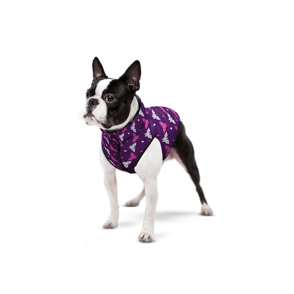 Курточка для собак WAUDOG мультисезонная "Чудо-женщина фиолетовый" DC Comics 0955-4008 фото