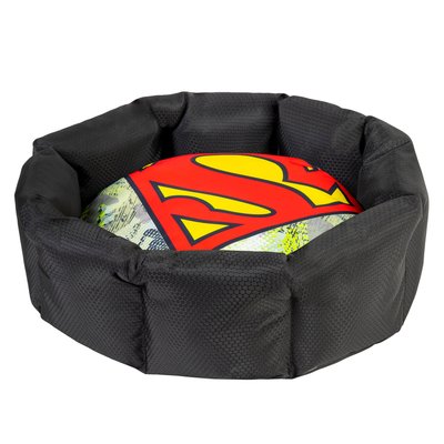 Лежанка для собак WAUDOG Relax,рисунок "Супермен", со сменной подушкой 224-2005 фото