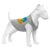 Майка для собак WAUDOG Clothes малюнок "Прапор", сітка, S, B 30-33 см, C 18-21 см сірий 301-0229-11 фото