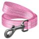 Повідець для собак з відновленої бавовни WAUDOG Re-cotton світловідбивний, S, Ш 20 мм Д 150 см, рожевий 40127 фото 2