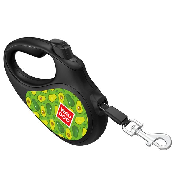 Поводок-рулетка для собак WAUDOG R-leash, "Авокадо" 8123-0048-01 фото