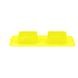 Миска складная WAUDOG Silicone, 385х230х50 мм, желтый 50808 фото 2