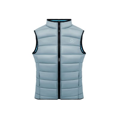 Жилет Сollar Vest мужской, размер S, серо-голубой 750 фото
