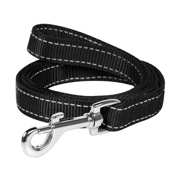 Поводок для собак "Dog Extremе" нейлоновый двойной, черный 43001 фото