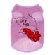 Майка для собак WAUDOG Clothes "Калина", сітка, рожевий 301-0228-7 фото 2