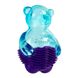 Іграшка для собак Ведмедик з пищалкою, синій GiGwi Suppa Puppa, гума, 9 см 75035 фото 1